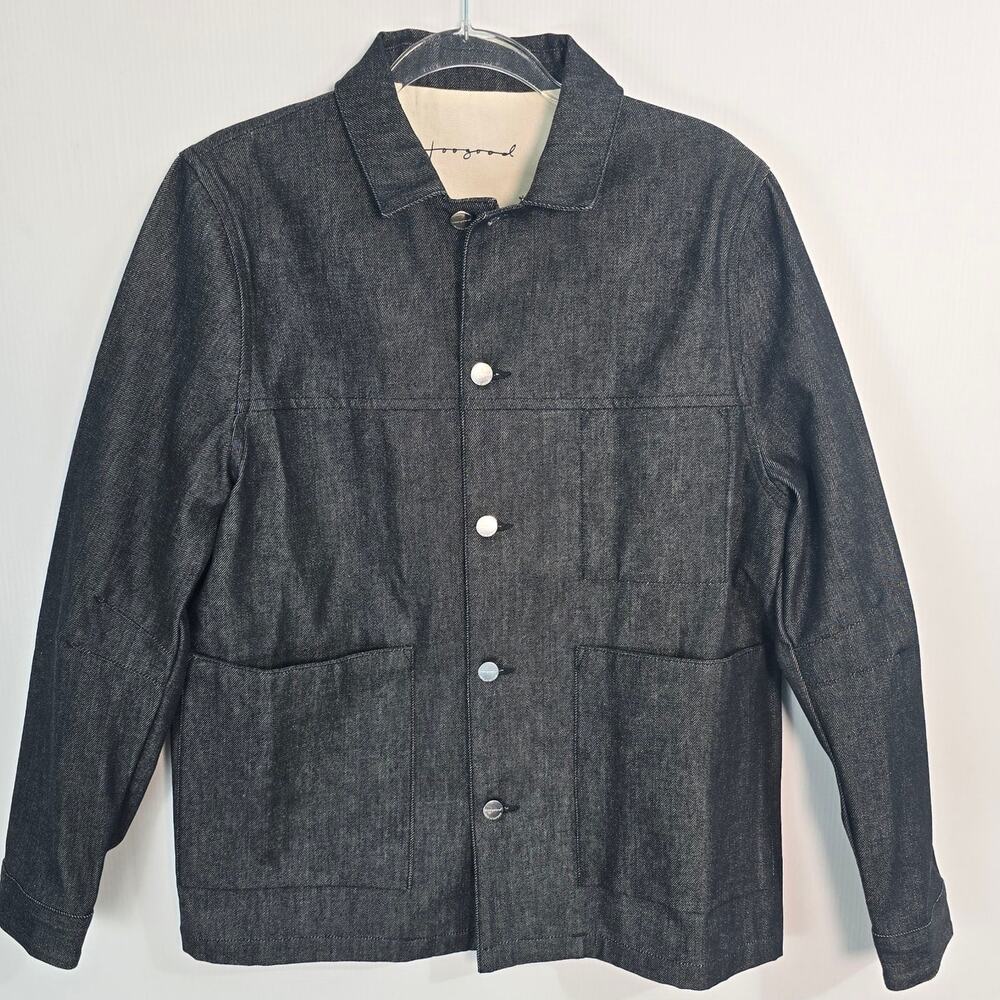 Toogood The Carpenter Denim Jacket Dark Wash Organic Cotton Size S